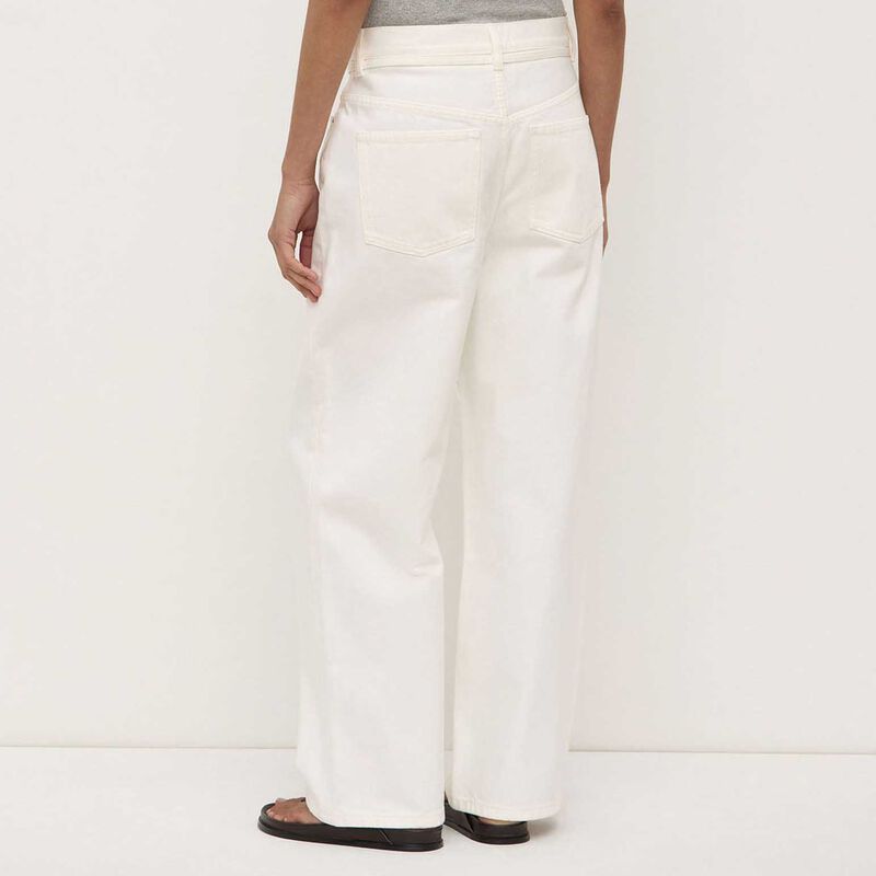 Assembly Label Loose Fit Jean Vintage White image number 1